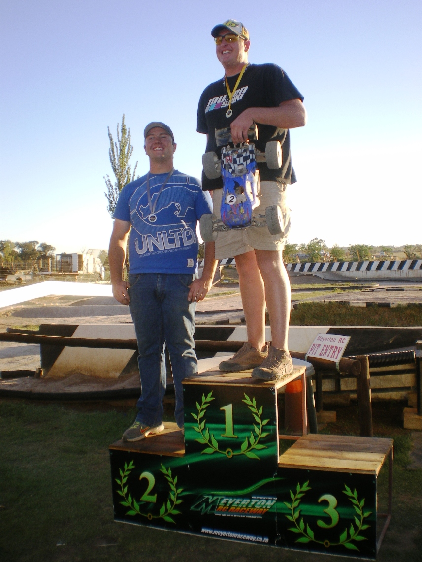 Truggy podium picture